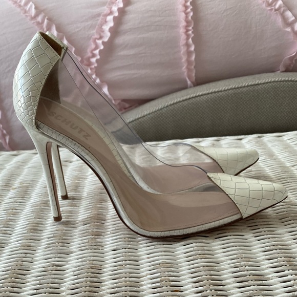 Schutz white shoes ( Rare ) - Picture 3 of 6